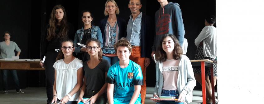 Remise des prix pour les élèves du niveau 5ème