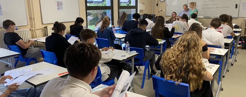 Dernière ligne droite pour nos élèves !