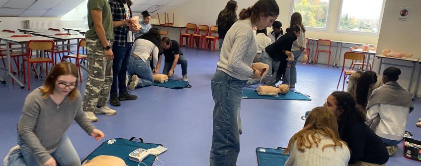 Formation PSC des élèves en classe de Terminale 