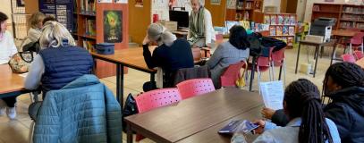 Venue de Mme Weil, exposition sur les Justes