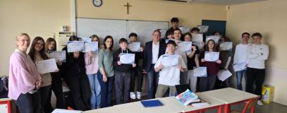 Remise des prix 1ère Professionnelle 
