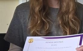 Remise des prix 1ère Professionnelle 