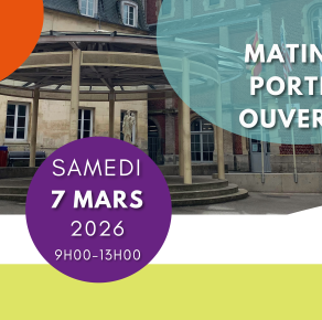 Portes Ouvertes : Samedi 7 Mars 2026