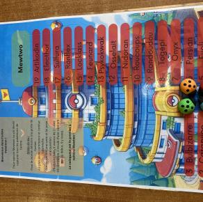 Jeu de conjugaison Pokémon 4E